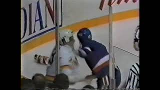 Mick Vukota vs Gino Odjick  Nov 10 1991 [upl. by Eberto]