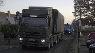 Nuclear convoy passes through an English village [upl. by Nilesoy190]