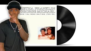 George Michael Aretha Franklin  I Knew You Were Waiting For Me Official Video REACTION [upl. by Yager871]