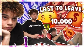 LAST TO LEAVE THE BATHROOM CHALLENGE  10000 DOLLARS ON THE LINE   WHO TAKES THE MONEY [upl. by Suired]