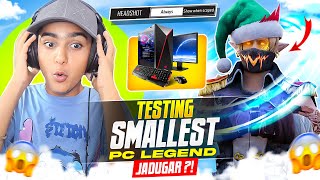 OMG ⁉️ Testing Smallest Pc Legend 😨🚫 New White444 ✅ For Aditech Guild  Garena Free Fire [upl. by Yhtrod]