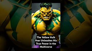 The Yellow Hulk Fear Unleashes His True Power in the Multiverse [upl. by Enytsirhc652]