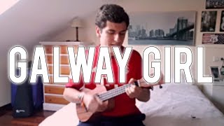 Ed Sheeran  GALWAY GIRL ukulele cover  Pedro Rivas [upl. by Zzabahs]