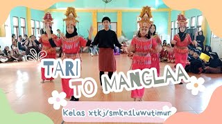 Tari To Manglaatugas seni tarikelas xsmkn1luwutimur [upl. by Joyce]