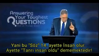 Teslisci Michael Brown Yuhanna 11 konusunda Üniteryen Hristiyanlarla aynı fikirde [upl. by Tychonn]