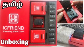 Easy Jtag Box with ICFriend eMMC 13 IN 1 Socket unboxing in tamil E mad x Emmc programmer unboxing [upl. by Kostman100]