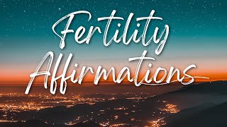 Fertility affirmations for pregnancy Pregnancy Affirmations [upl. by Ormsby7]