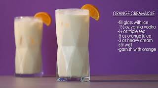 Orange Creamsicle Cocktail Recipe Video [upl. by Vivianne752]