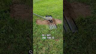 make your lawn flat and perfect with this lawn leveling rake from walensee lawncare yardwork [upl. by Romalda]