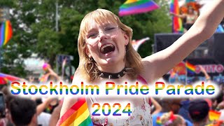 STOCKHOLM PRIDE PARADE 2024 [upl. by Isewk365]