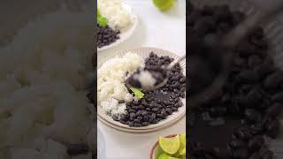 Puerto Rican Style Black Beans  Frijoles Negros [upl. by Anuhsal]