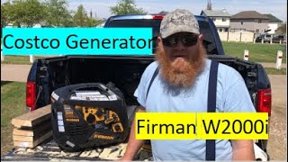 Not Really A Review  Costco Firman W2000i generator [upl. by Slayton]