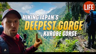 Hiking Japans Deepest Gorge — Kurobe Gorge  Life in Japan Episode 80 [upl. by Yelime269]