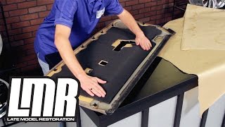 Fox Body Mustang Door Panel Sound Deadener Install  8793 [upl. by Nahtnahoj]