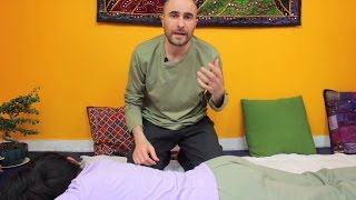 How to give a Shiatsu massage  Lesson 1 Intro to Shiatsu [upl. by Ahsyas]