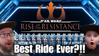 2024 Star Wars Rise of the Resistance Ride Through Worlds BEST Ride [upl. by Lleynod733]