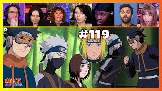 Naruto Shippuden Episode 119  Kakashi Gaiden 1  Reaction Mashup ナルト 疾風伝 [upl. by Ginnie]