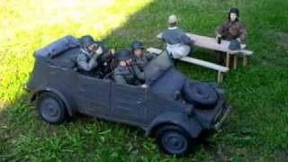 16 RC kubelwagen a kettenkrad [upl. by Luap]