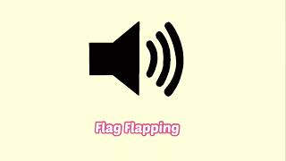 Flag Flapping Sound Effect [upl. by Jar994]