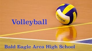 Bald Eagle Area Volleyball Eagles VS PhilipsburgOsceola [upl. by Ivets]