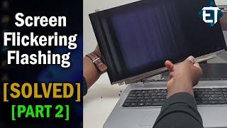 How To Fix Screen Flickering or Flashing on Windows 1110 Laptops and PCs PART 2 [upl. by Middlesworth550]