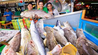 Filipino Food EXTREME SEAFOOD 🐟 Unbelievable Cooking Skills in Bacolod Philippines [upl. by Sheya]