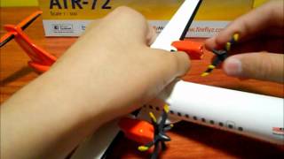 Unboxing of a Firefly Airlines ATR72500 1100 Model [upl. by Chemash]