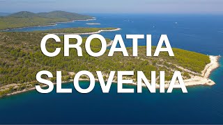 DJI Mini 3 Pro 4K DRONE VIDEO OF CROATIA amp SLOVENIA 2023 [upl. by Eissolf740]