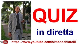 QUIZ commentati in diretta con Simone Chiarelli 1632024  chiarelli concorsi quiz [upl. by Harcourt]