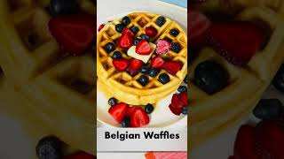 Cookery  Belgian Waffles  Shorts [upl. by Fadil]