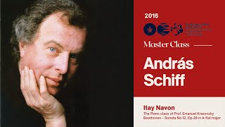 Andras Schiff Piano Master Class  Itai Navon [upl. by Anderer]