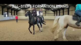 Broads EC 191024 AllSteps Formation Riding clinic [upl. by Garber]