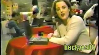 Gillian Anderson Cyber Life 1996 [upl. by Joacima]