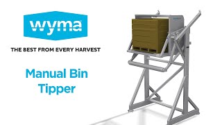 Wyma Manual Bin Tipper [upl. by Otero]