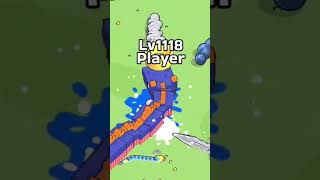 quotKing Snake Lv49999 Dominating the Arenaquot gaming games snake snakevideo snakeclash games [upl. by Anirbys]