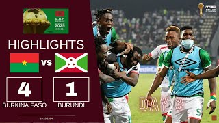 Burkina Faso 4 vs Burundi 1 highlights  CAN 2025 Qualifications 2025 AFCON 2025 Qualifiers [upl. by Algie]