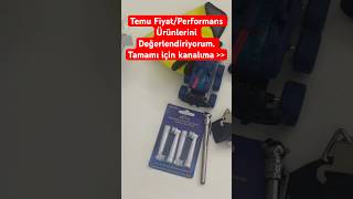 Temu FiyatPerformans Ürünlerini Değerlendiriyorum [upl. by Kalam]