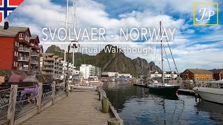 Svolvær  Capital of Lofoten Norway  Virtual Walk [upl. by Hinkle]