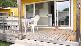 Mobile Home Burano  Camping CaSavio  Cavallino Treporti Venice Italy [upl. by Edan331]