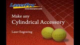 GCC LaserPro Mark Your Logo on Tennis by Laser Engraving Systems [upl. by Alexandria]