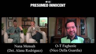 Nana Mensah and OT Fagbenle Interview for Apple TVs Presumed Innocent [upl. by Bollay]