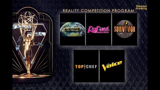 75th Emmy Nominations Reality Competition Program [upl. by Atsahs]