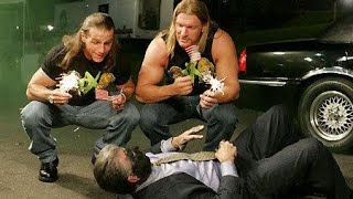 DX gives Mr McMahon a surprise in his limo 07032006 [upl. by Nyloj]