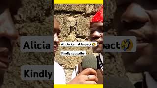 Alicia kanini impact🤣🤣ObinnaTVExtra ObinnaTvofficial commentator254 [upl. by Esorlatsyrc]