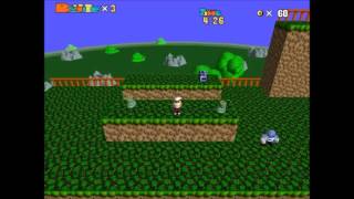 Reggie World a 3D Jump and Run made with dark Basic [upl. by Brady]