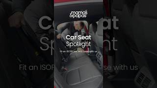 It’s Car Seat Spotlight week 💫 How to install an ISOFIX car seat base 👆 [upl. by Dyan498]