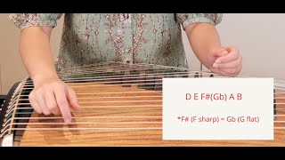 How To Tune A Guzheng  Bei Beis Guzheng Tutorial [upl. by Cardon]