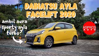 Daihatsu Ayla Facelift 2020  by ASPROS AUTO ftOm Motomobi [upl. by Apoor]