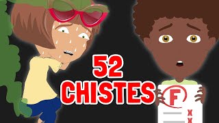 Maratón de 52 CHISTES Súper Graciosos [upl. by Nimaynib]