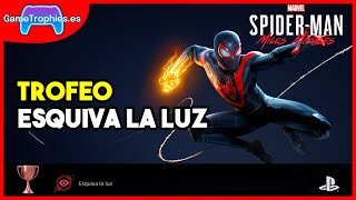 Marvels SpiderMan Miles Morales  Trofeo esquiva la luz [upl. by Noremmac]